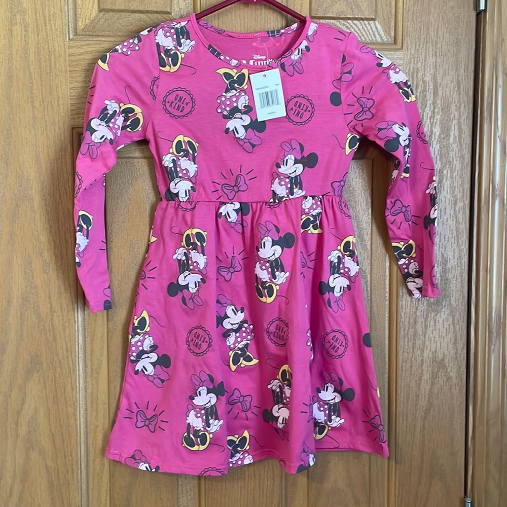 Little girls Minnie Mouse dress